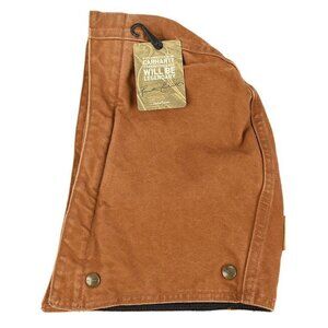 Carhartt Mens Brown Quilted Lined Sandstone Cotton Hood 102366